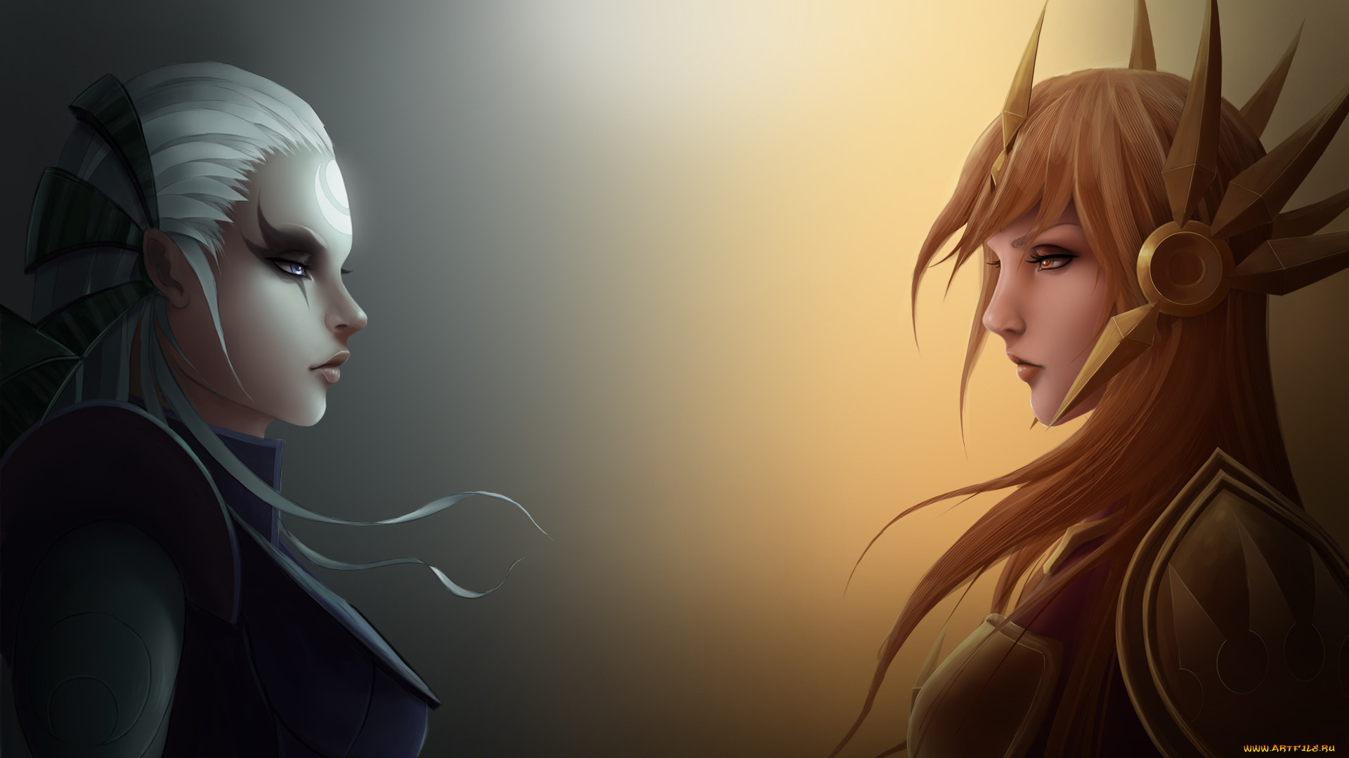  , league of legends, , , , diana, leona